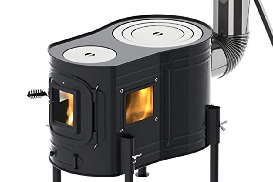 ストーブ キャンプ薪ストーブ3