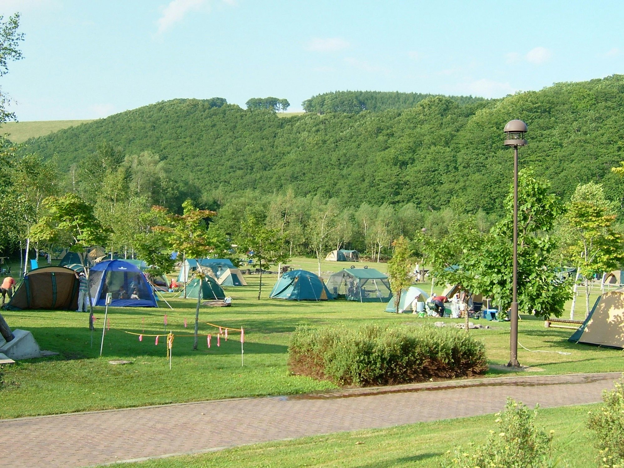 サホロ湖キャンプ場2