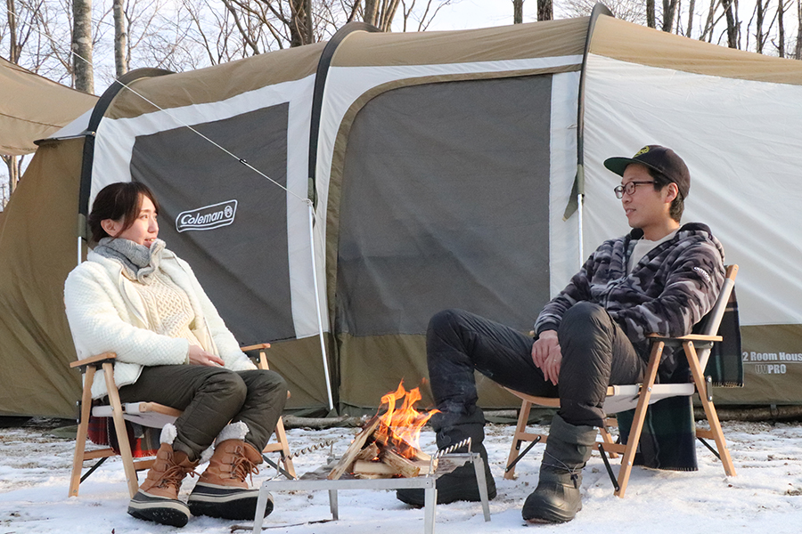 北海道×冬キャンプ