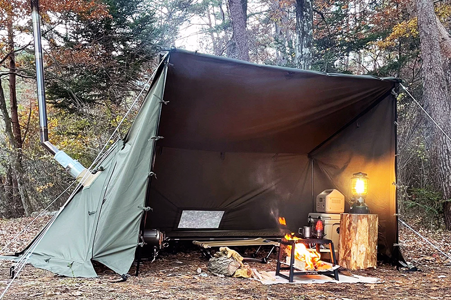 注目の軍幕テントで男前キャンプを楽しもう | Camp Standard（キャンプ 