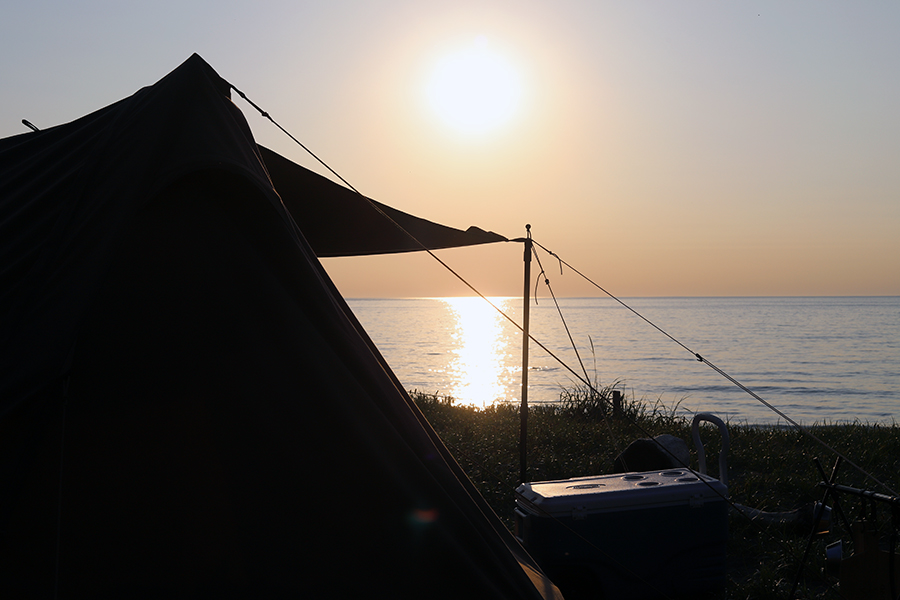 道営野塚野営場3