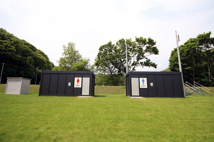 厚田キャンプ場トイレ