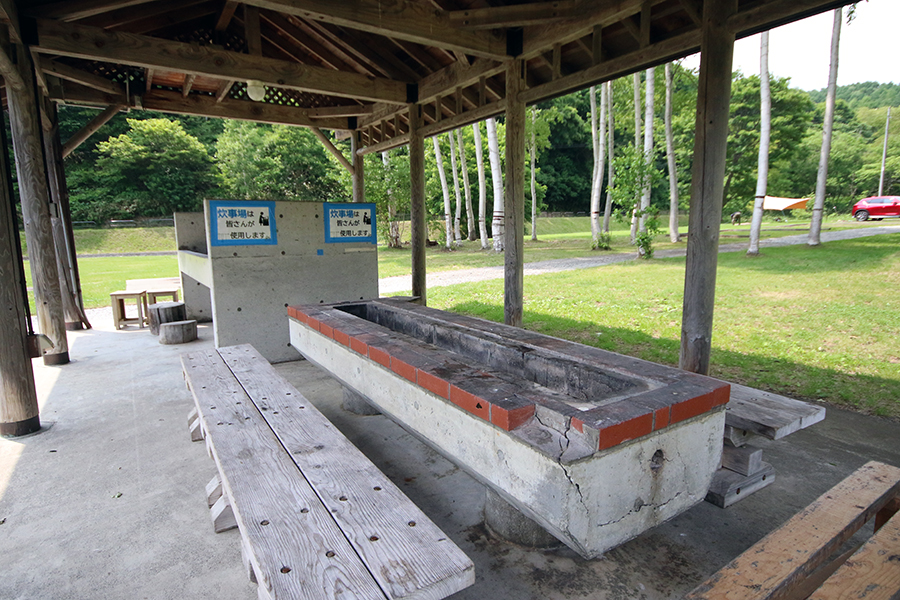 厚田キャンプ場炉